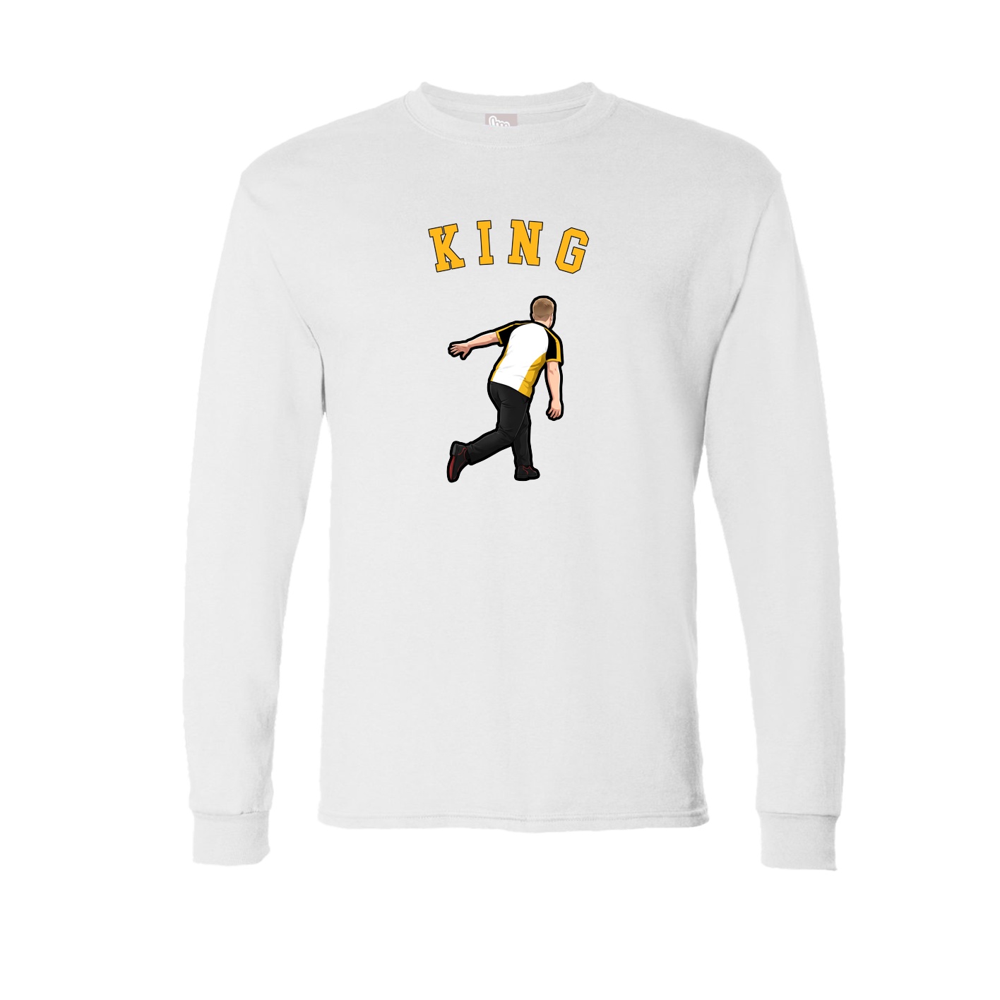 Long Sleeve Tee — Shirsey Arch in White