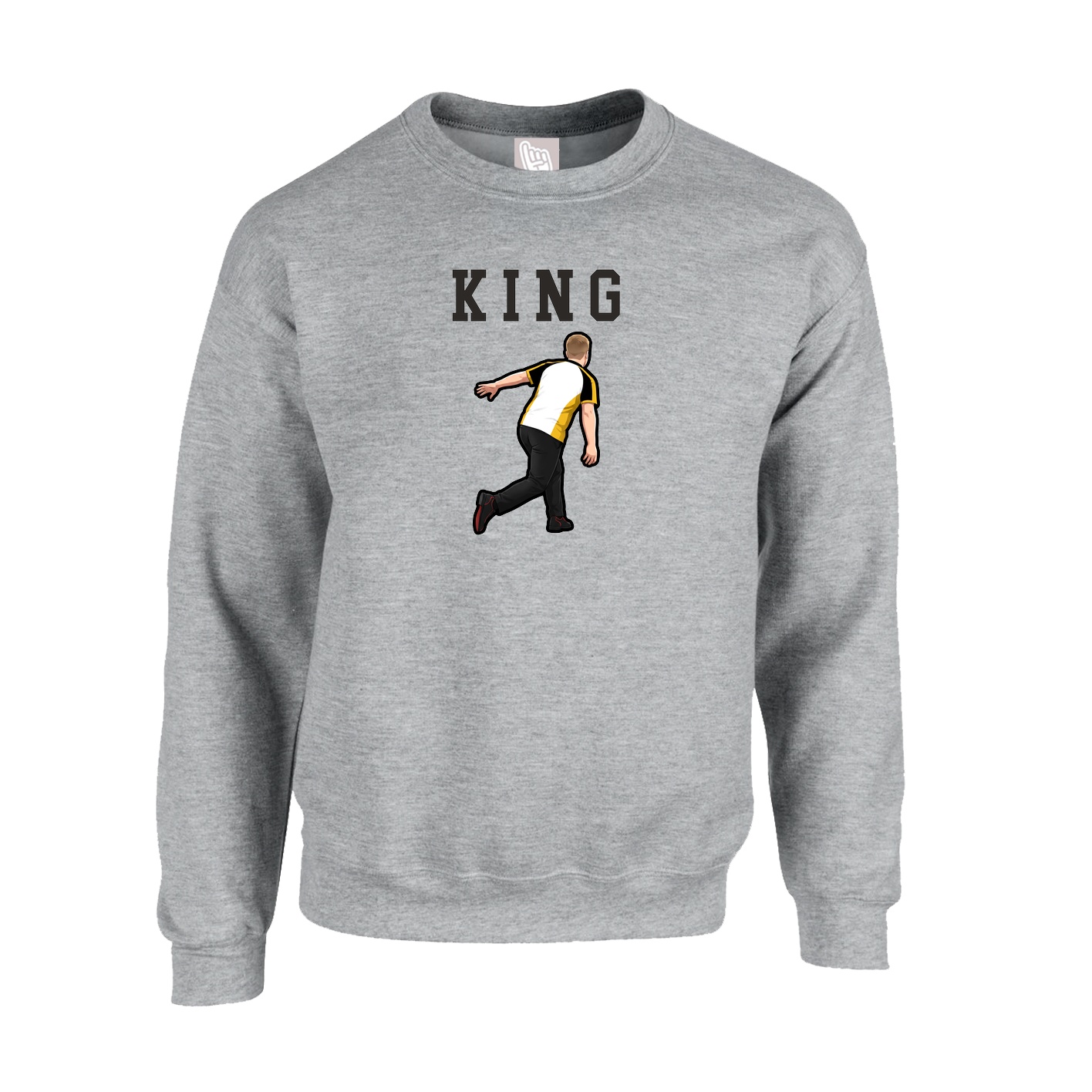 Fleece Crew — Shirsey in Grey