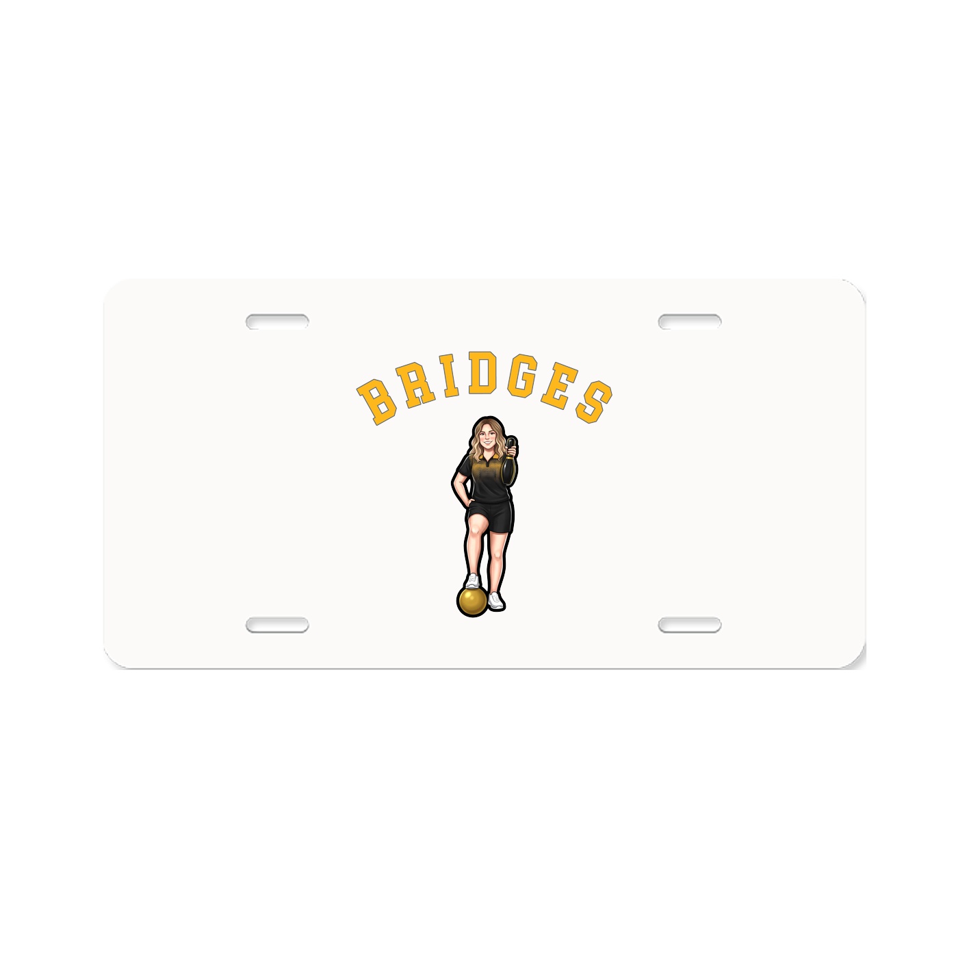 License Plate — Shirsey Arch in Classic