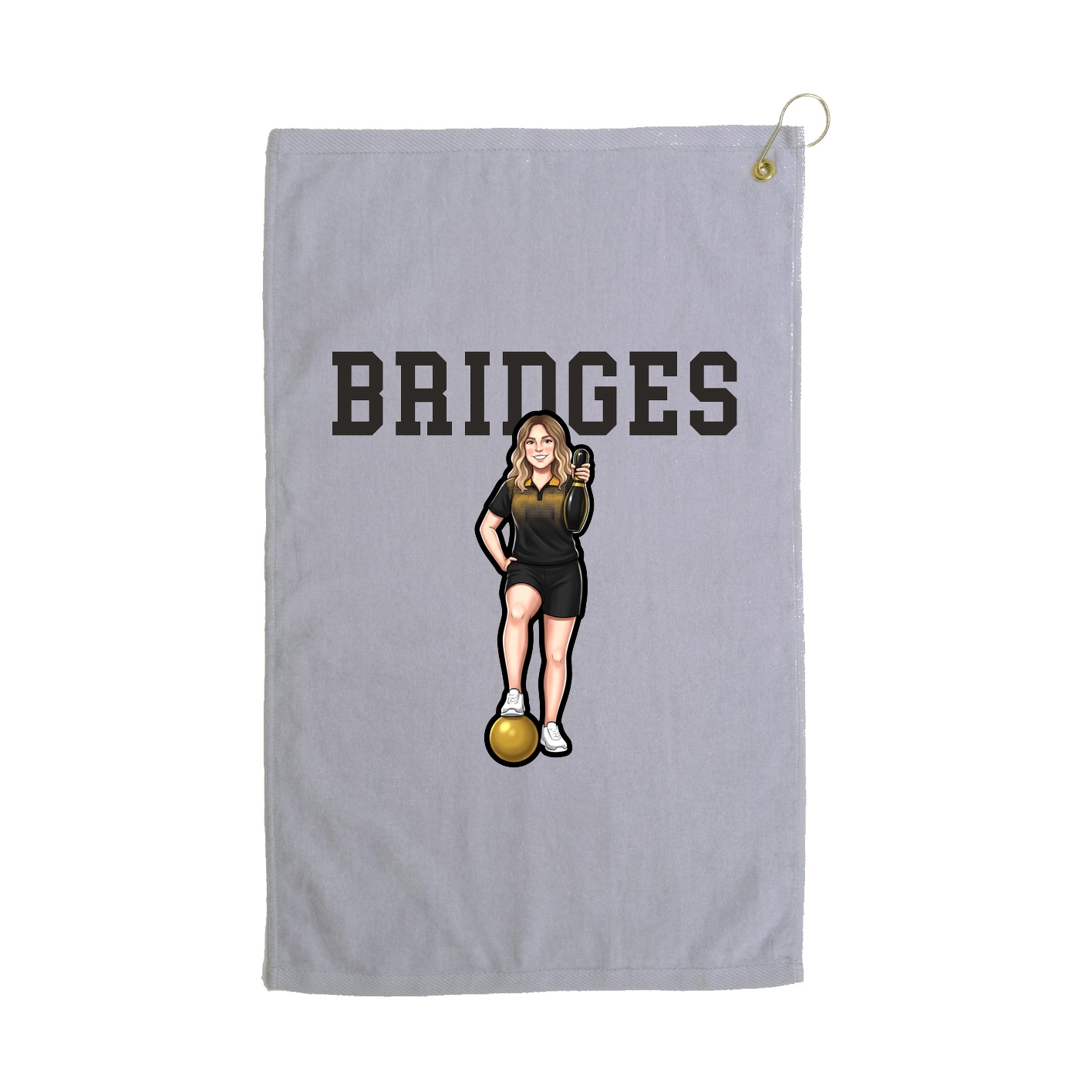 Golf Towel — Shirsey in Grey