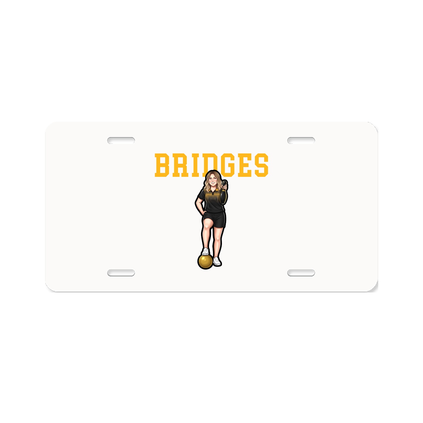 License Plate — Shirsey in Classic