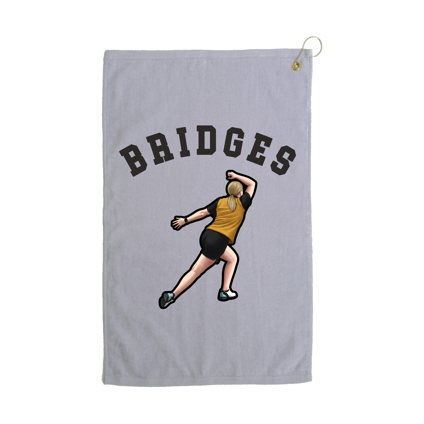 Golf Towel — Shirsey Arch in Grey