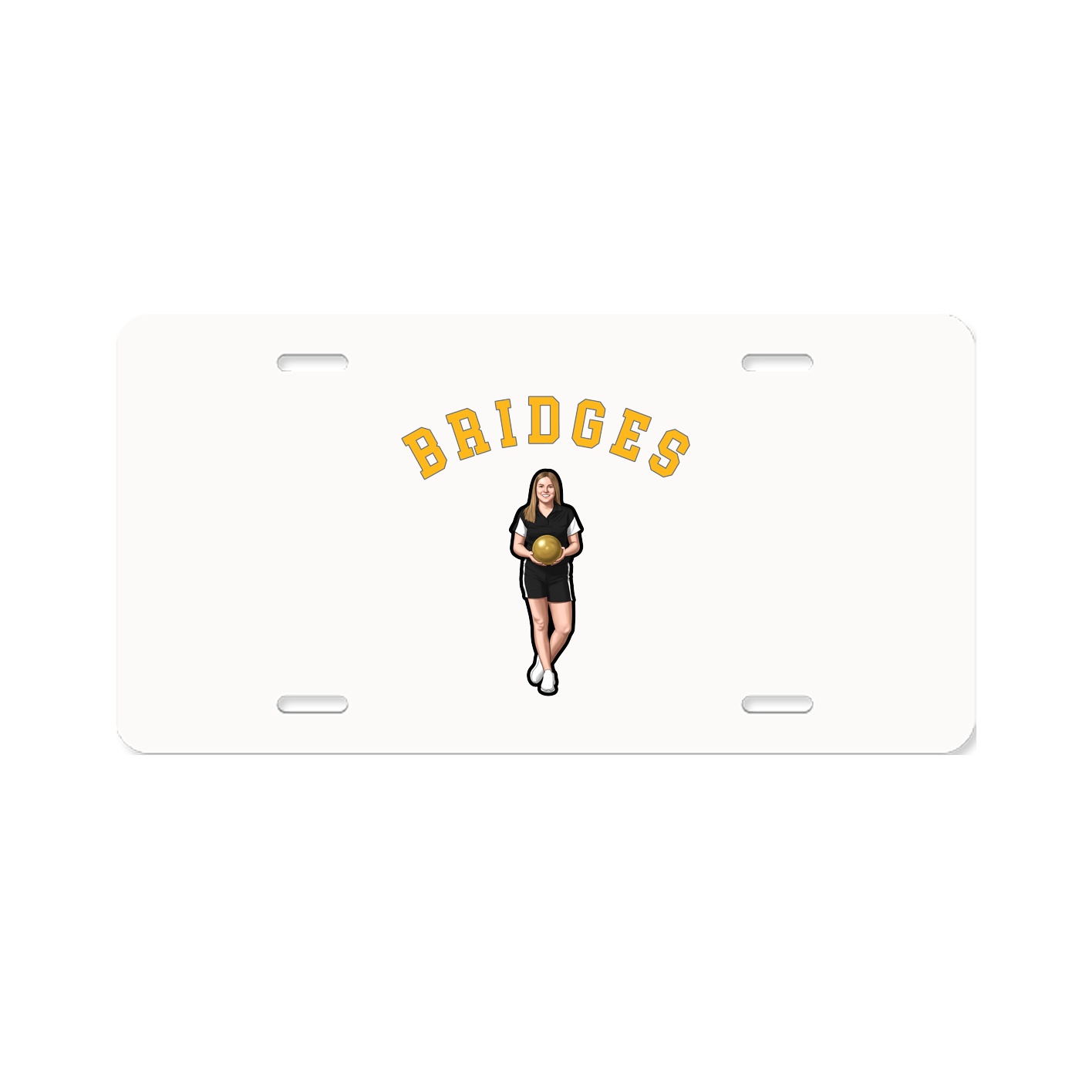 License Plate — Shirsey Arch in Classic