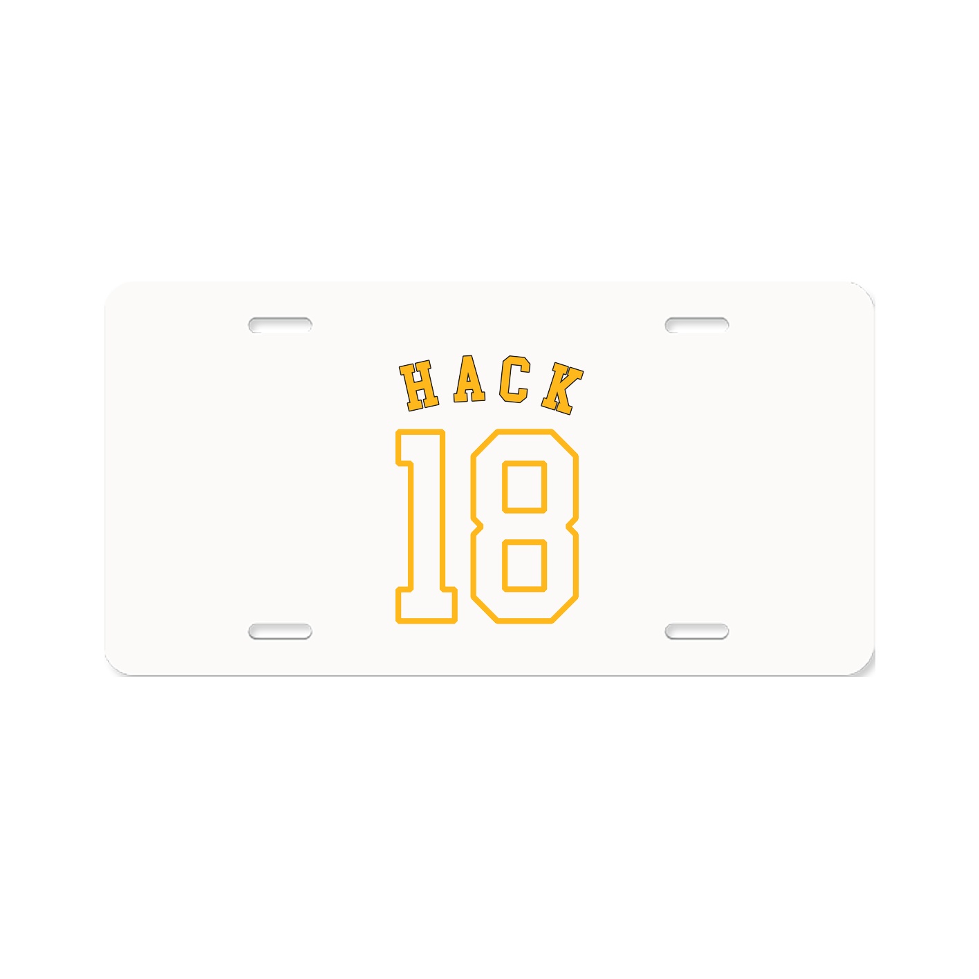License Plate — Shirsey Arch in Classic