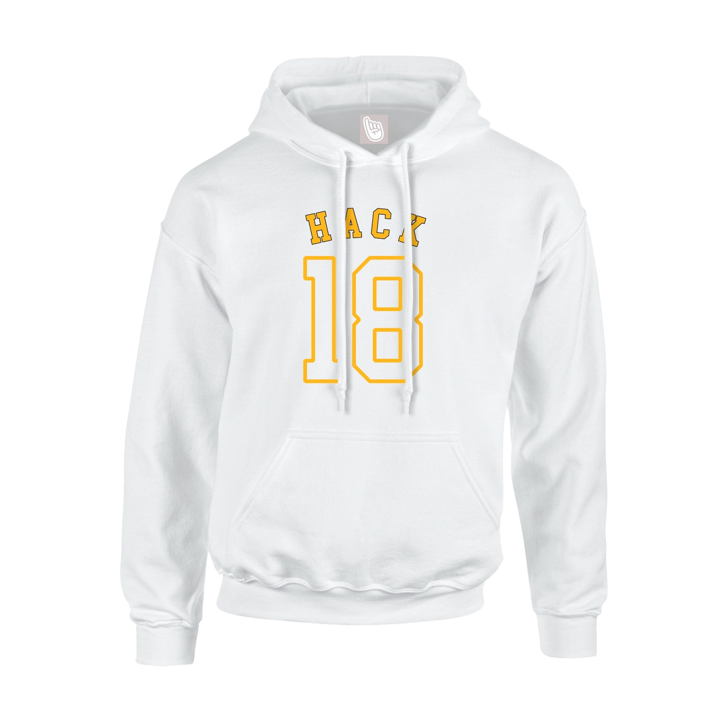 Hoodie — Shirsey Arch in White