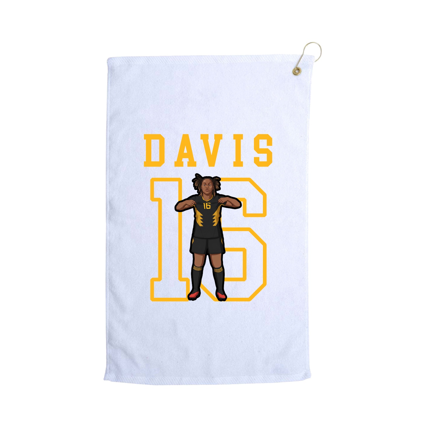 Golf Towel — Shirsey in White