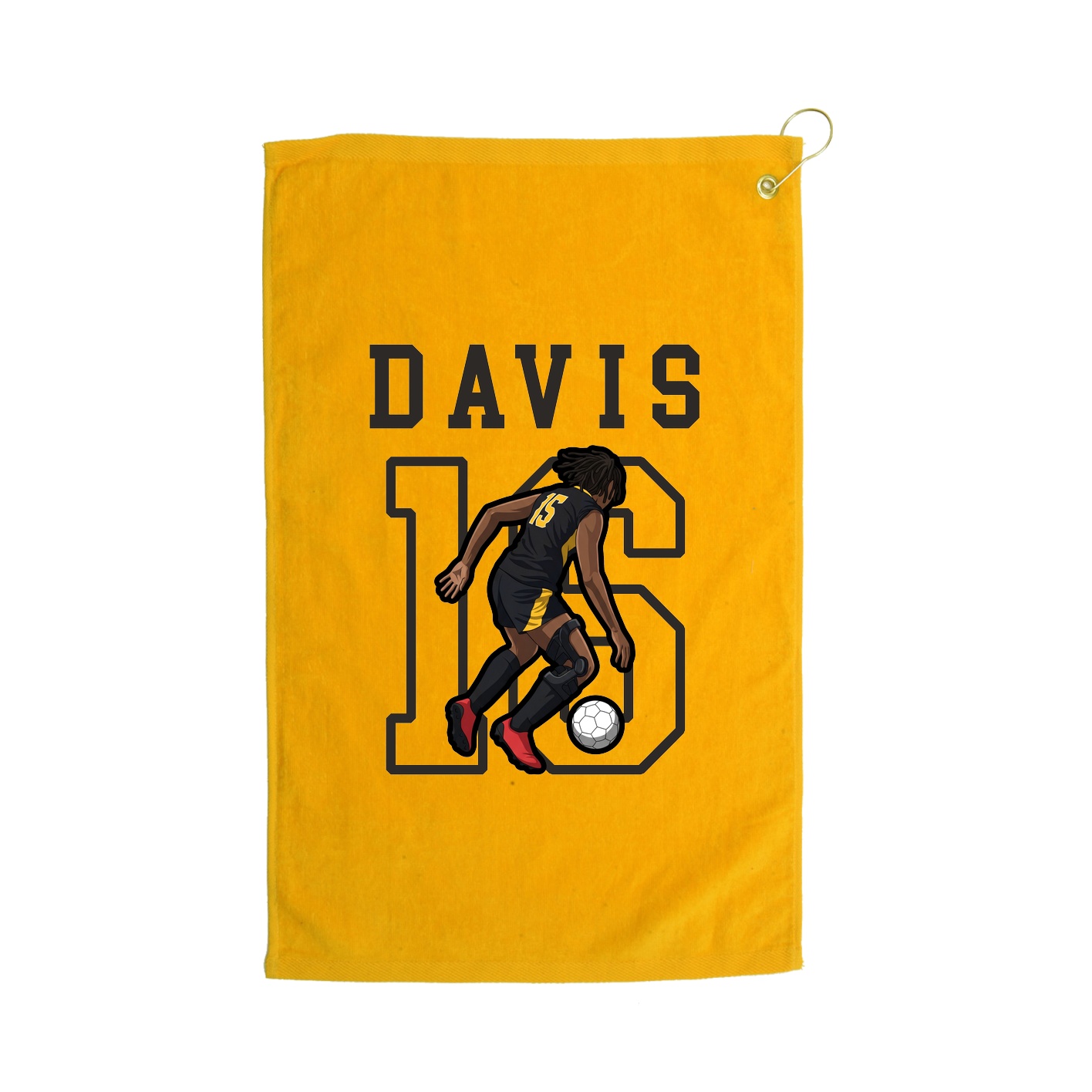 Golf Towel — Shirsey in Gold