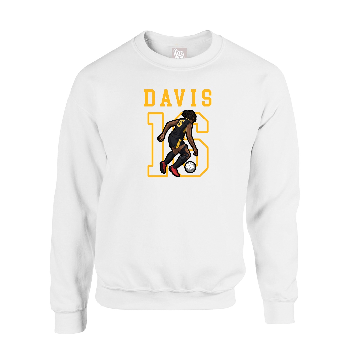 Fleece Crew — Shirsey in White