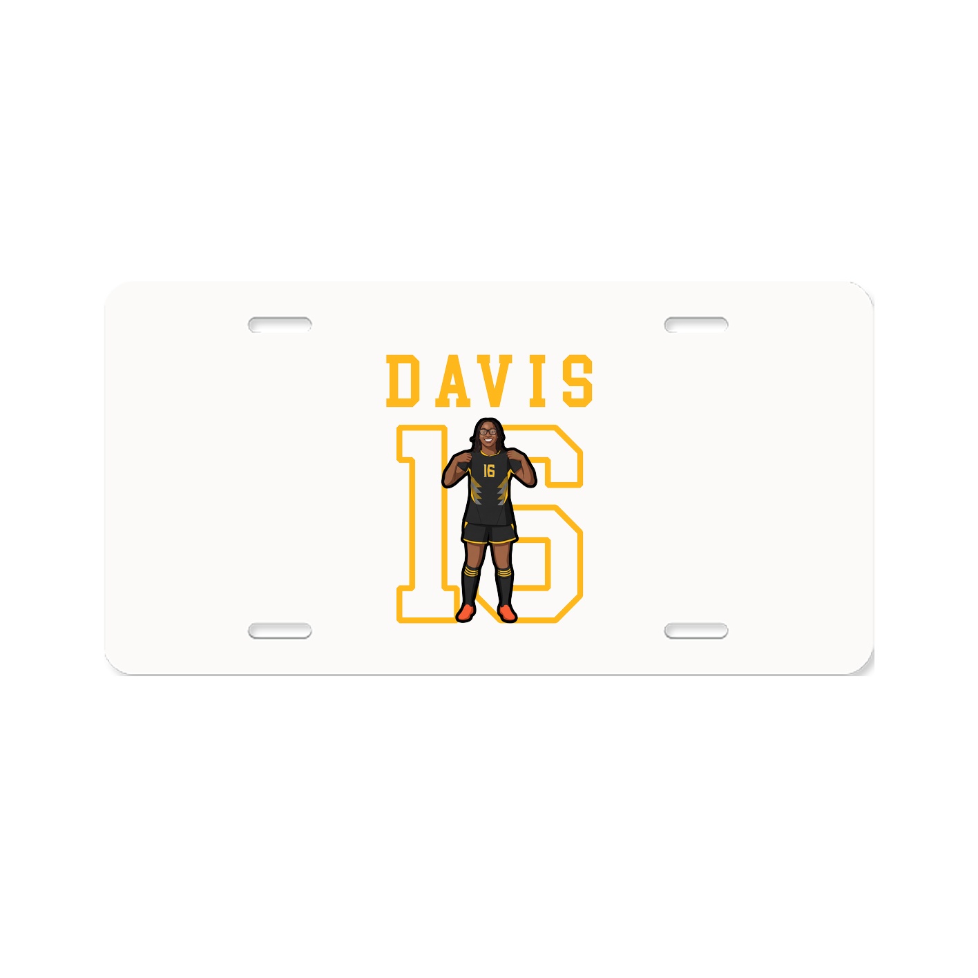License Plate — Shirsey in Classic