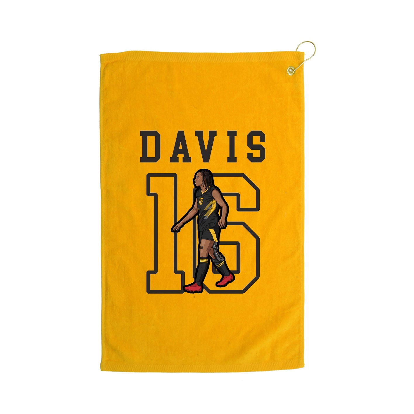 Golf Towel — Shirsey in Gold