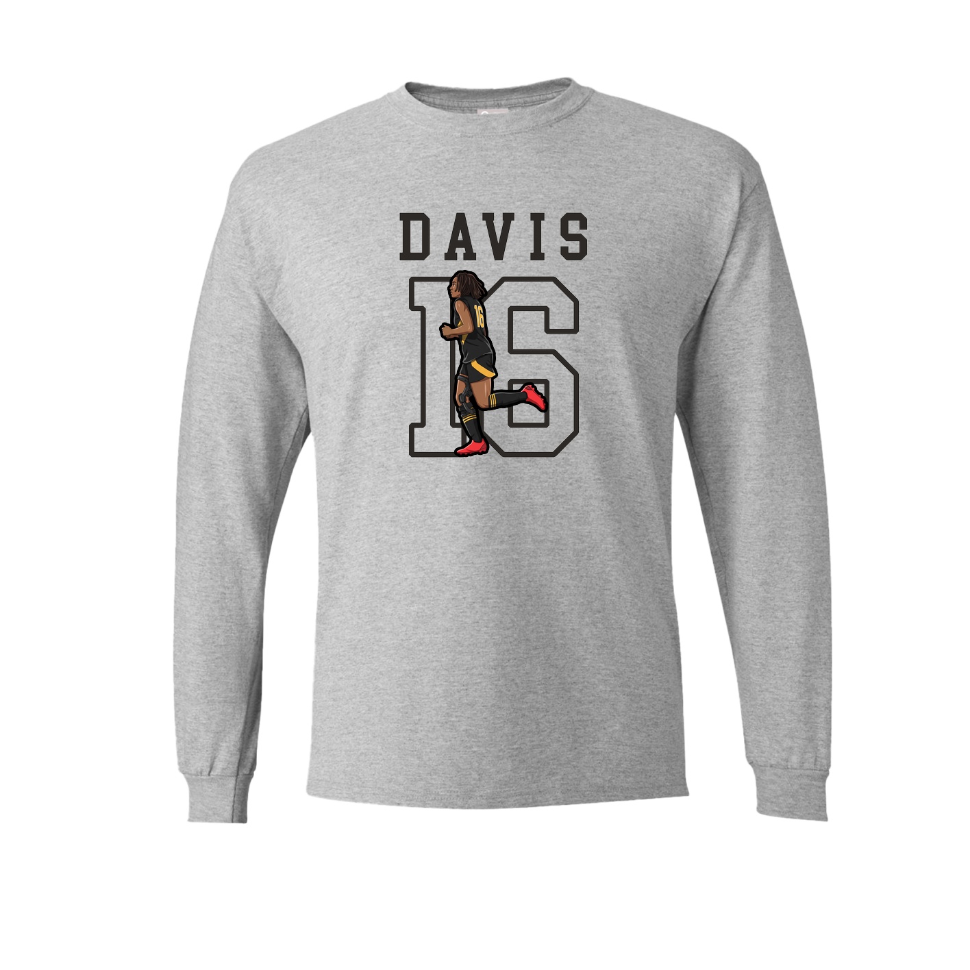 Long Sleeve Tee — Shirsey in Grey