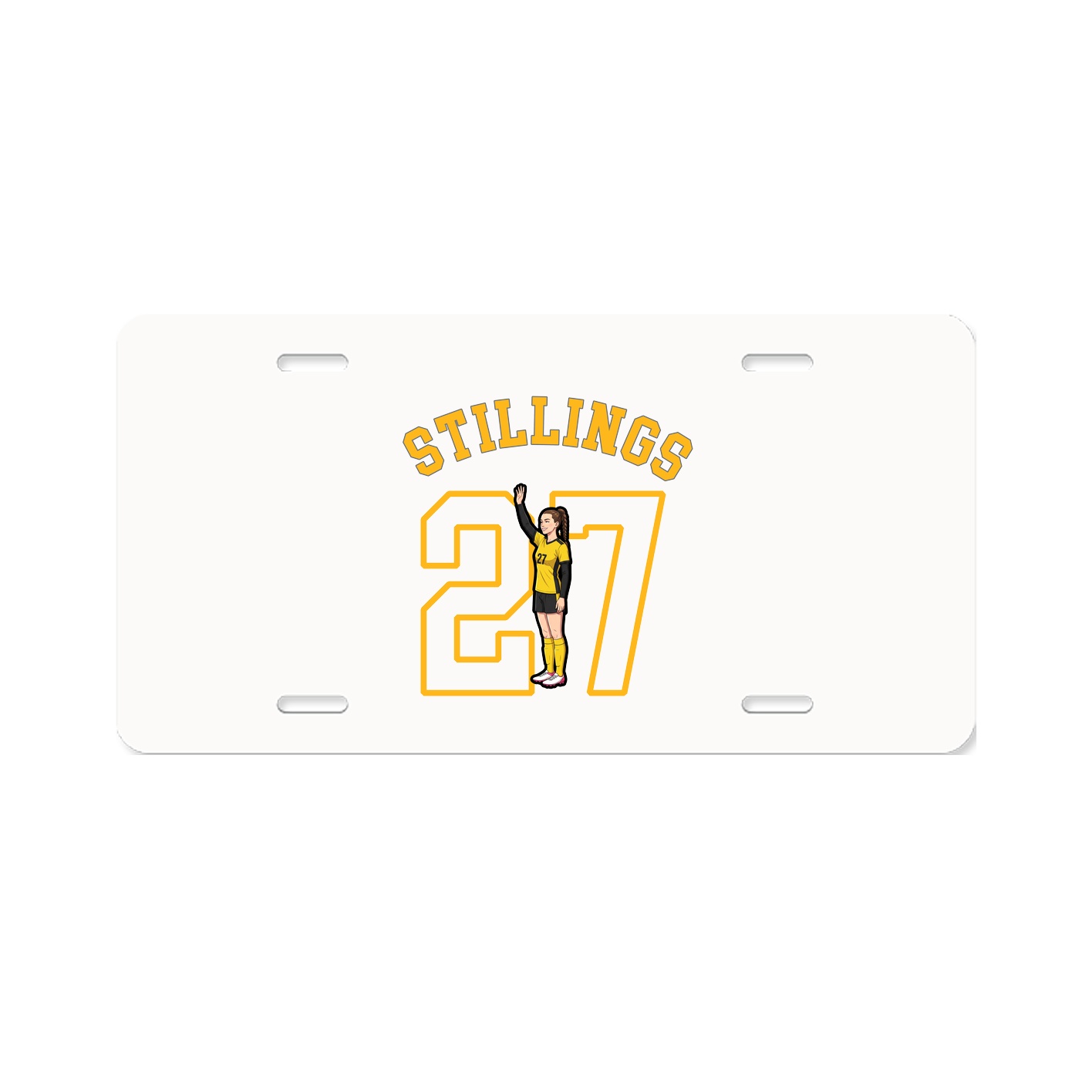 License Plate — Shirsey Arch in Classic