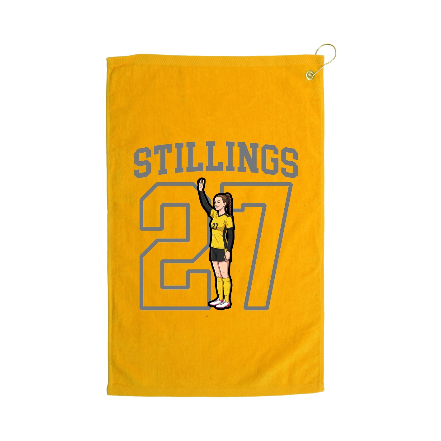 Golf Towel — Shirsey in Gold