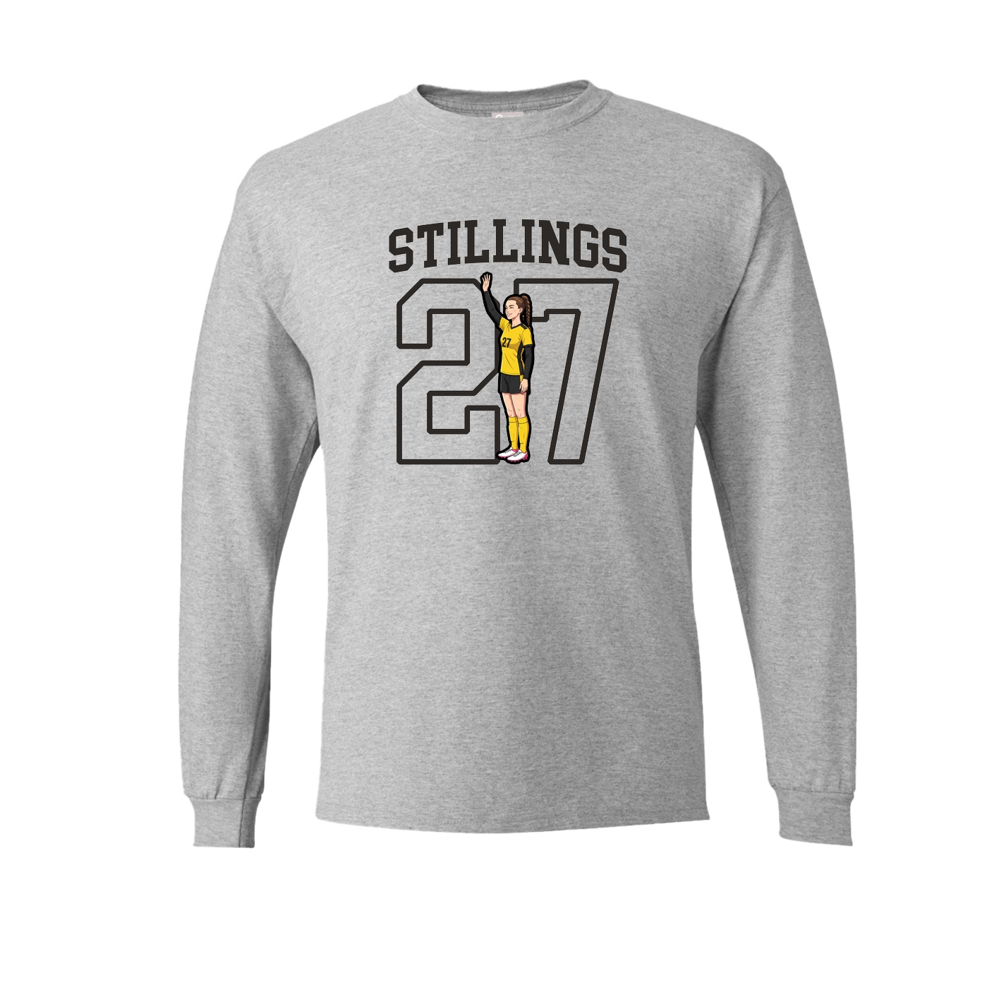 Long Sleeve Tee — Shirsey in Grey