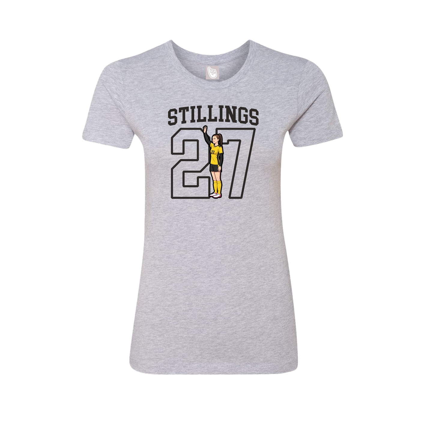 Womens Tee — Shirsey in Grey