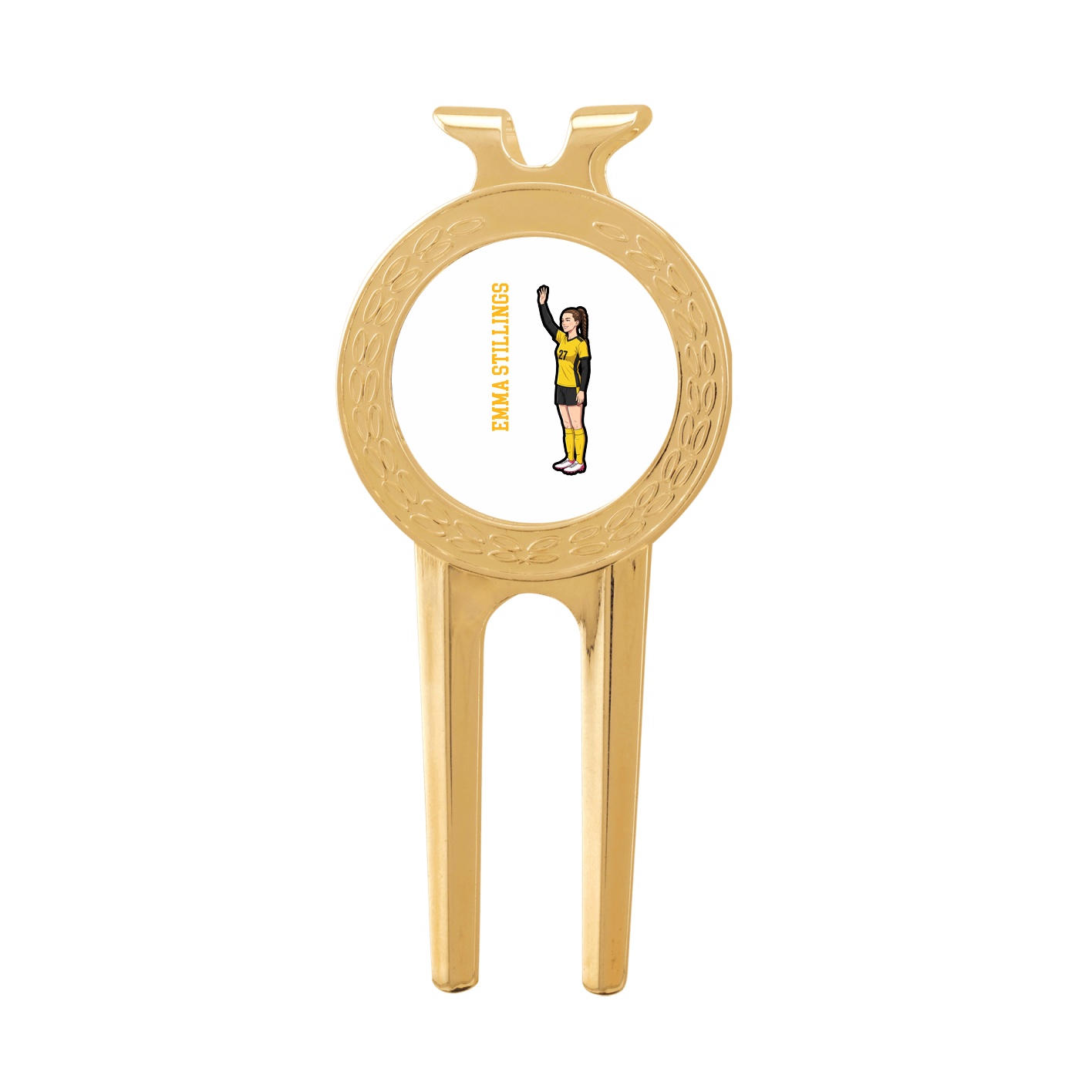 Divot Tool with Ball Marker — Name Vertical in Classic