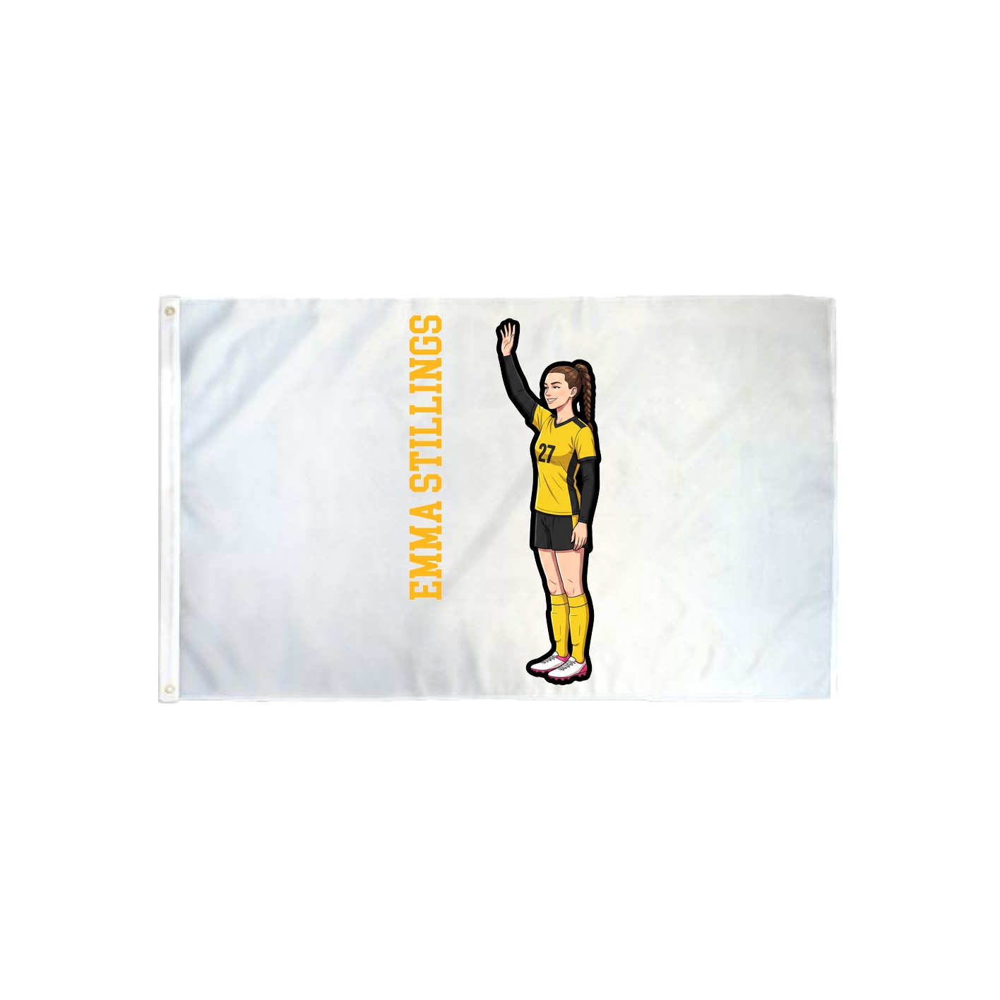 3x5 Flag — Name Vertical in Classic