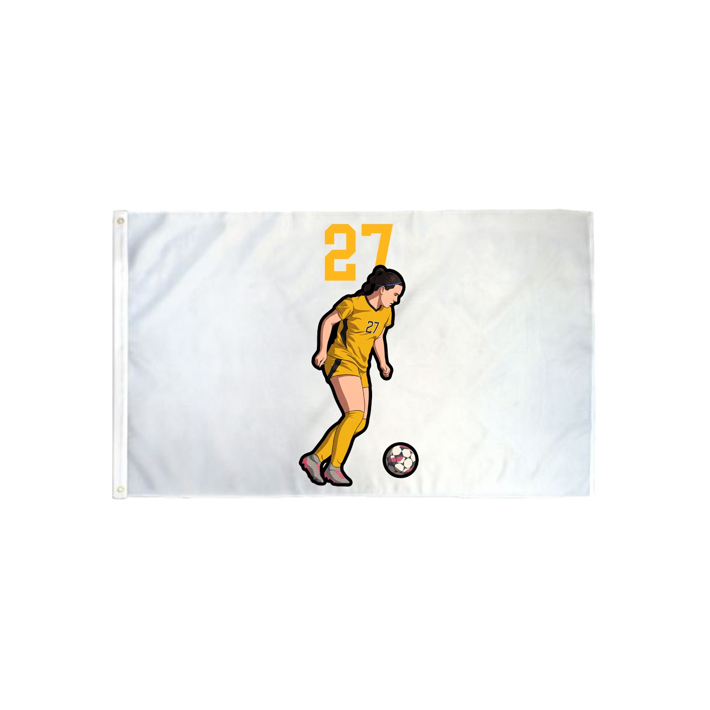 3x5 Flag — Number Top in Classic