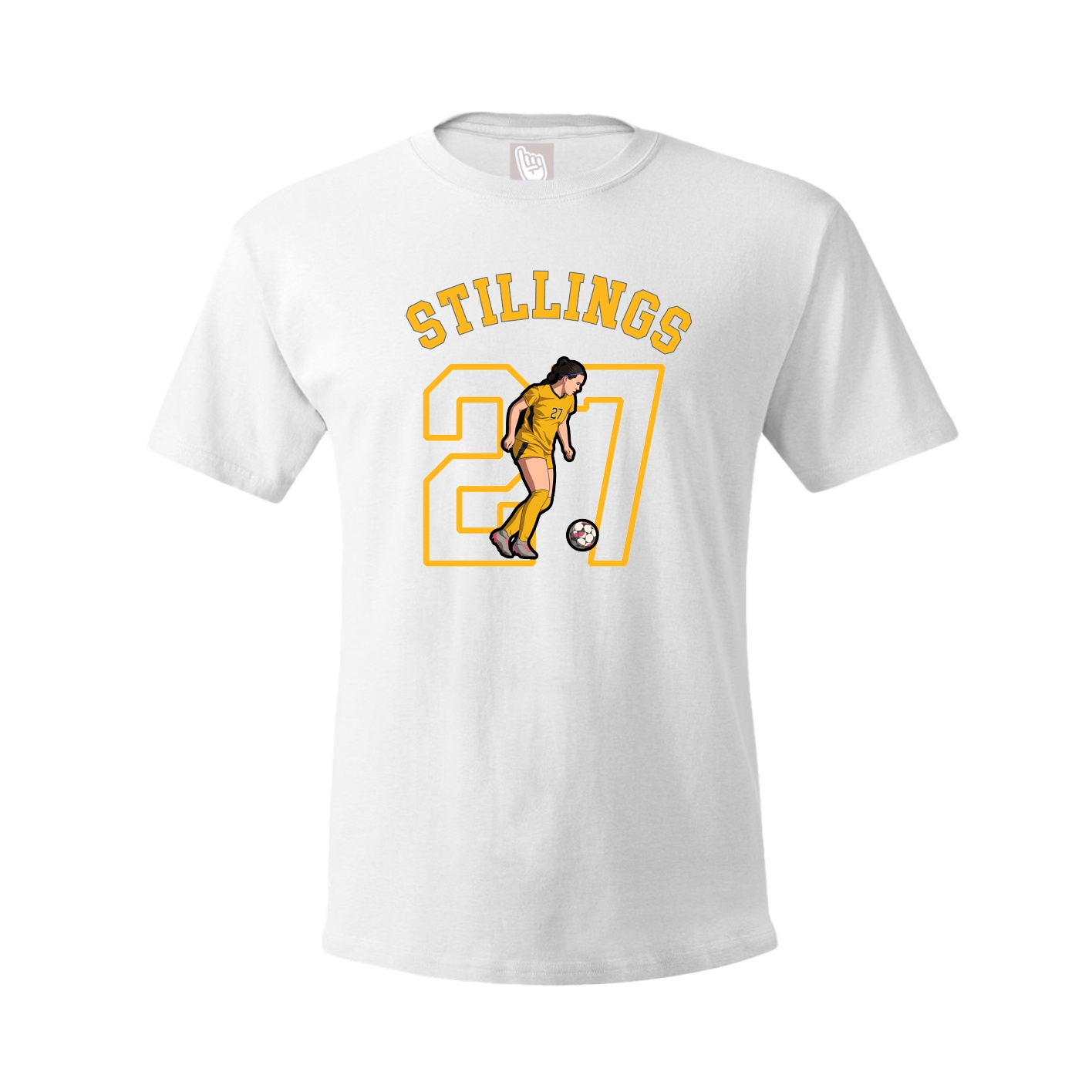 Youth Tee — Shirsey Arch in White