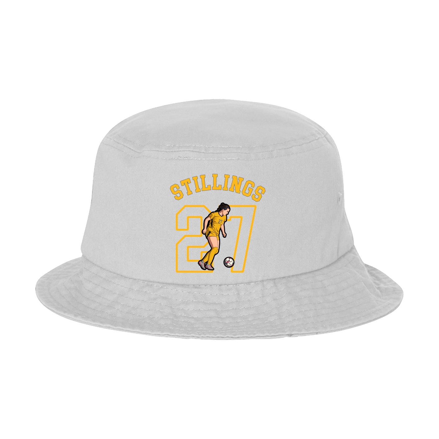 Bucket Cap — Shirsey Arch in White