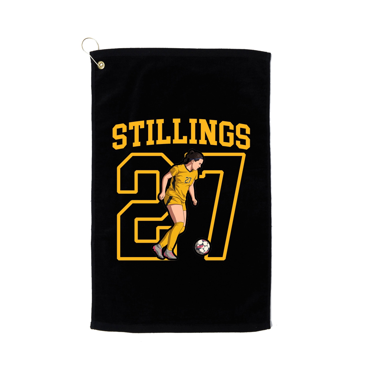 Golf Towel — Shirsey in Black