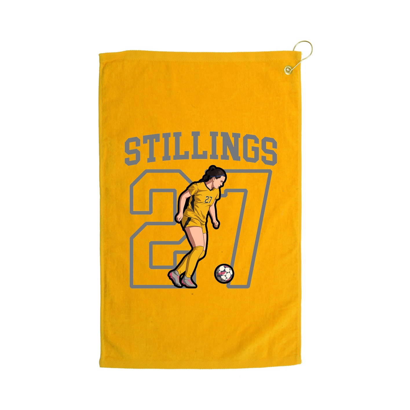 Golf Towel — Shirsey in Gold
