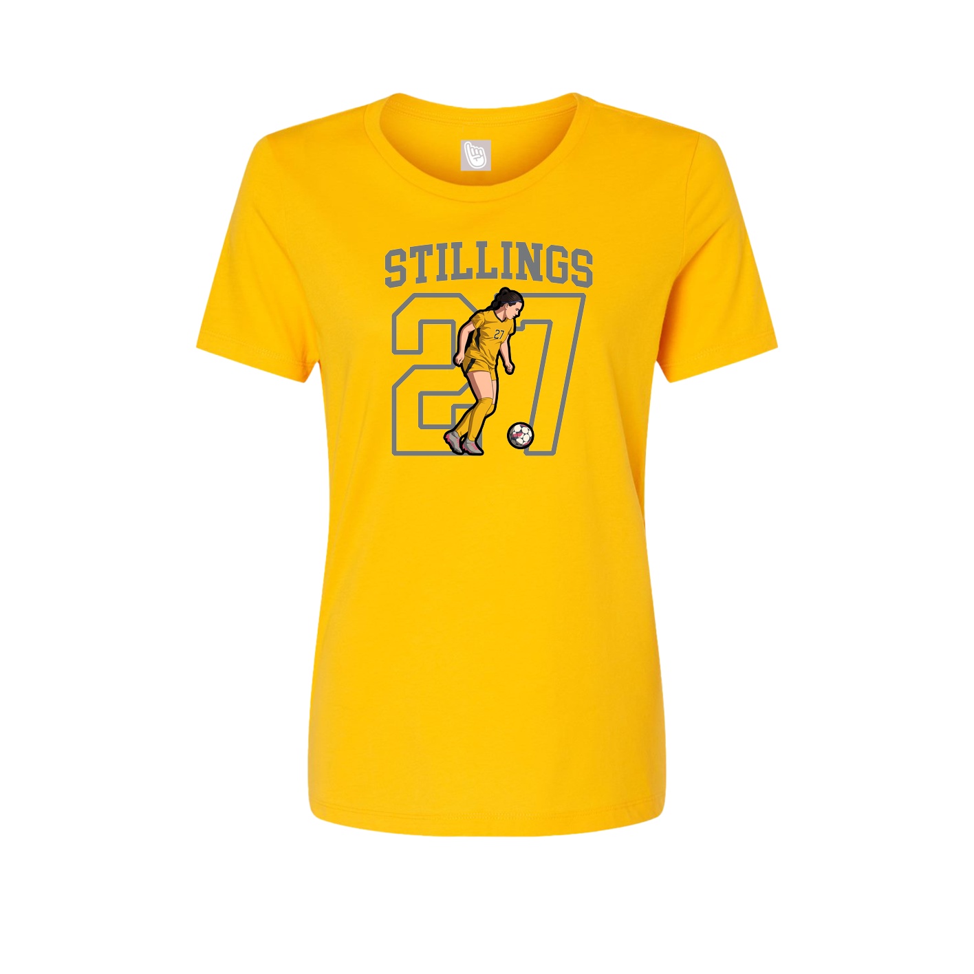 Womens Tee — Shirsey in Gold