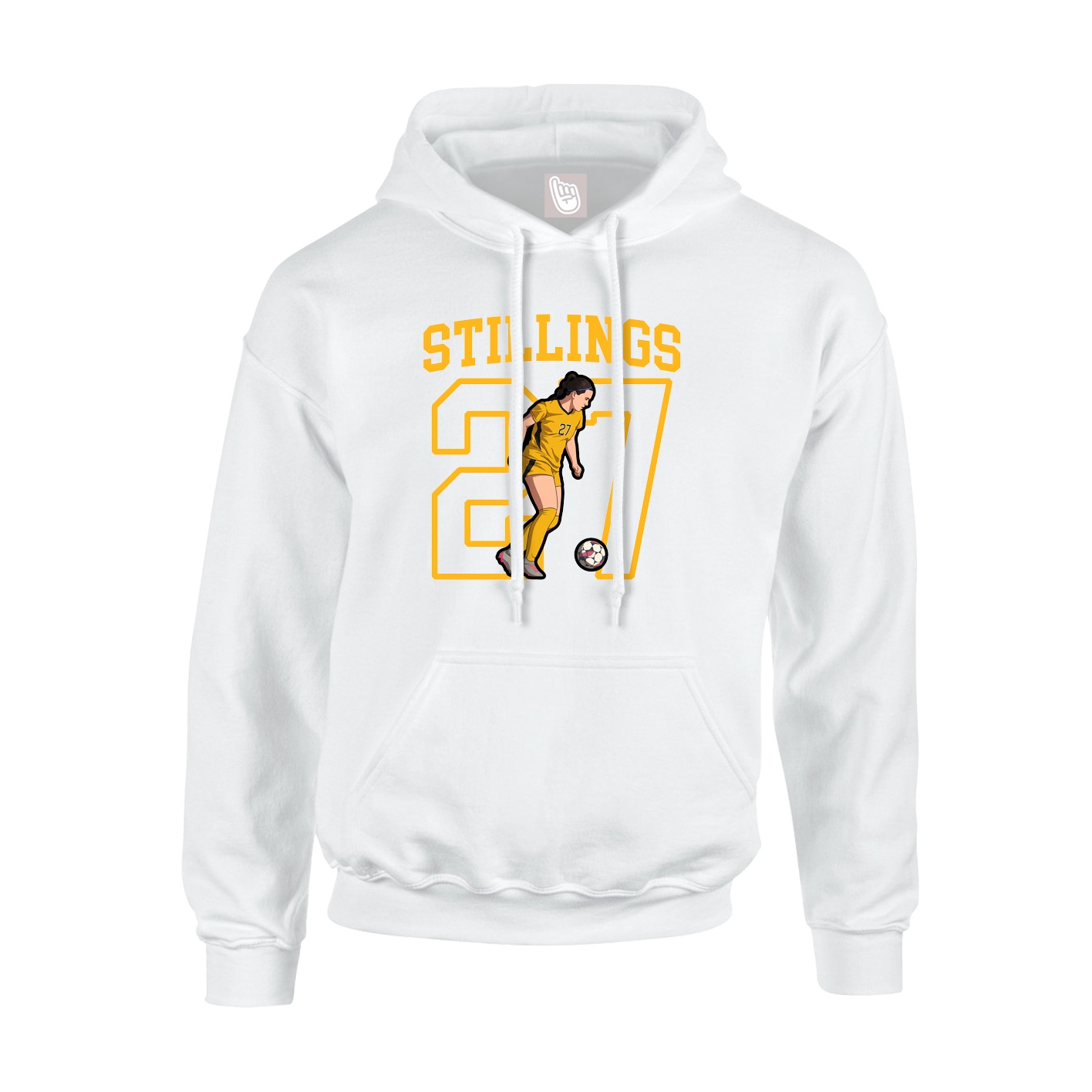 Youth Hoodie — Shirsey in White
