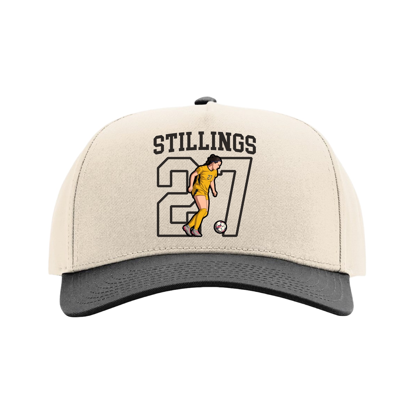 Full Fabric Five-Panel Champ Cap