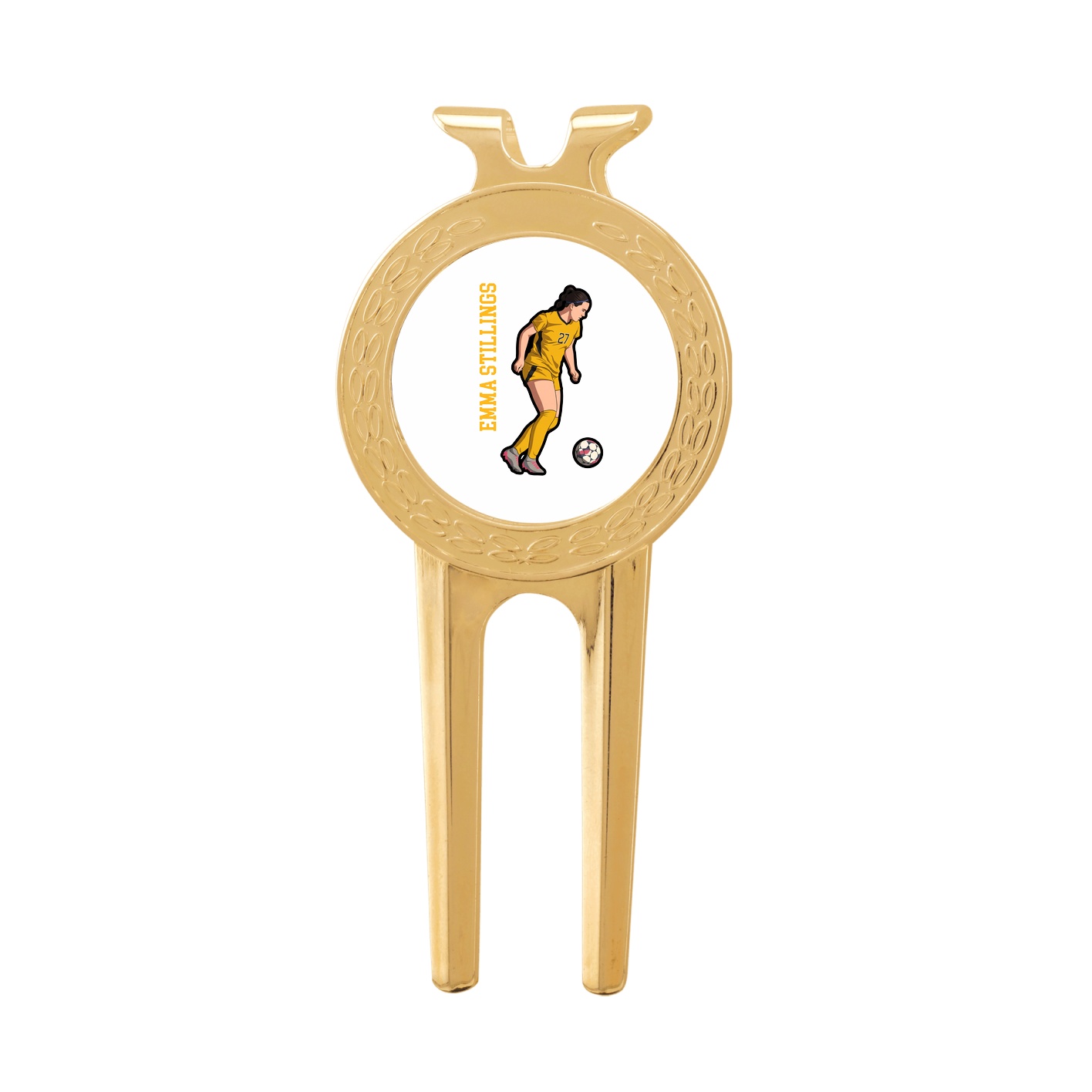 Divot Tool with Ball Marker — Name Vertical in Classic