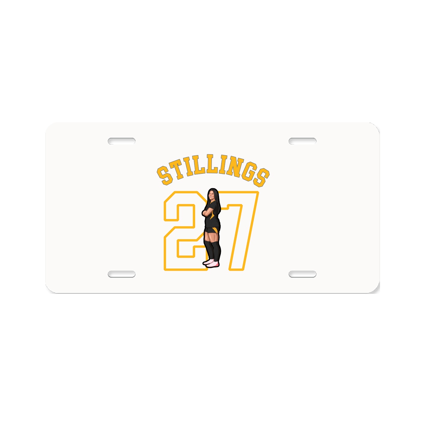 License Plate — Shirsey Arch in Classic