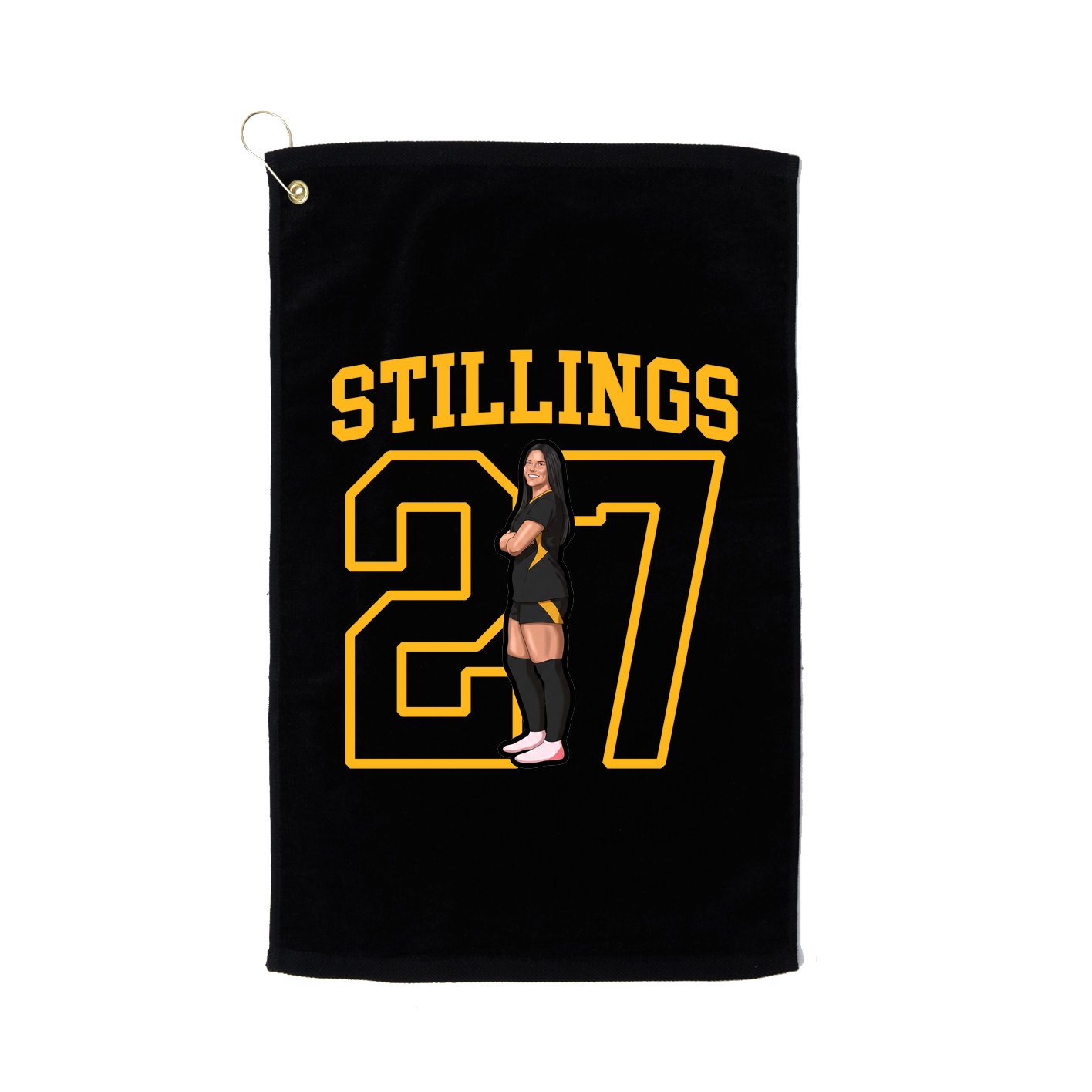 Golf Towel — Shirsey in Black