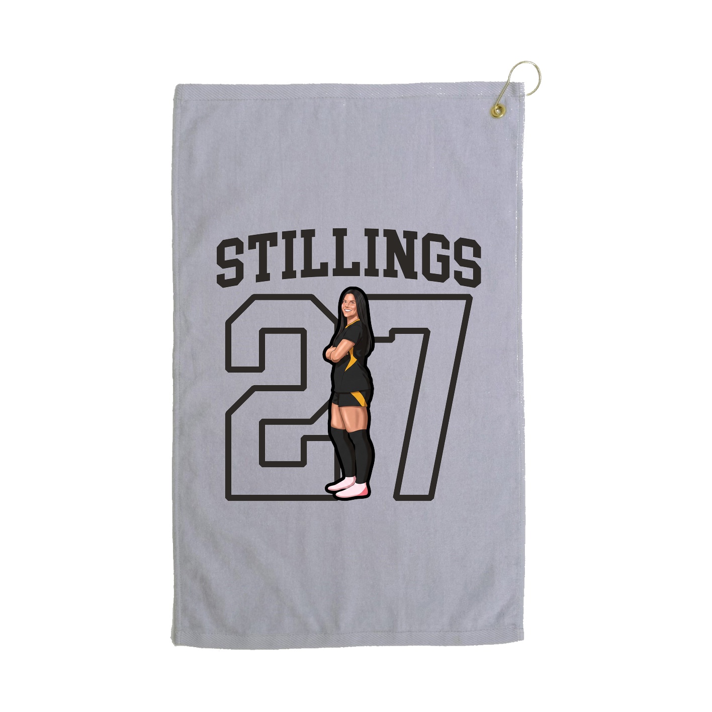 Golf Towel — Shirsey in Grey