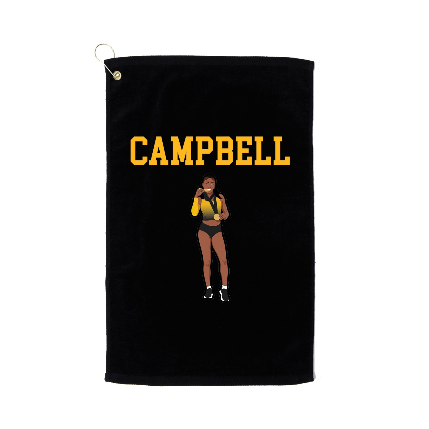 Golf Towel — Shirsey in Black