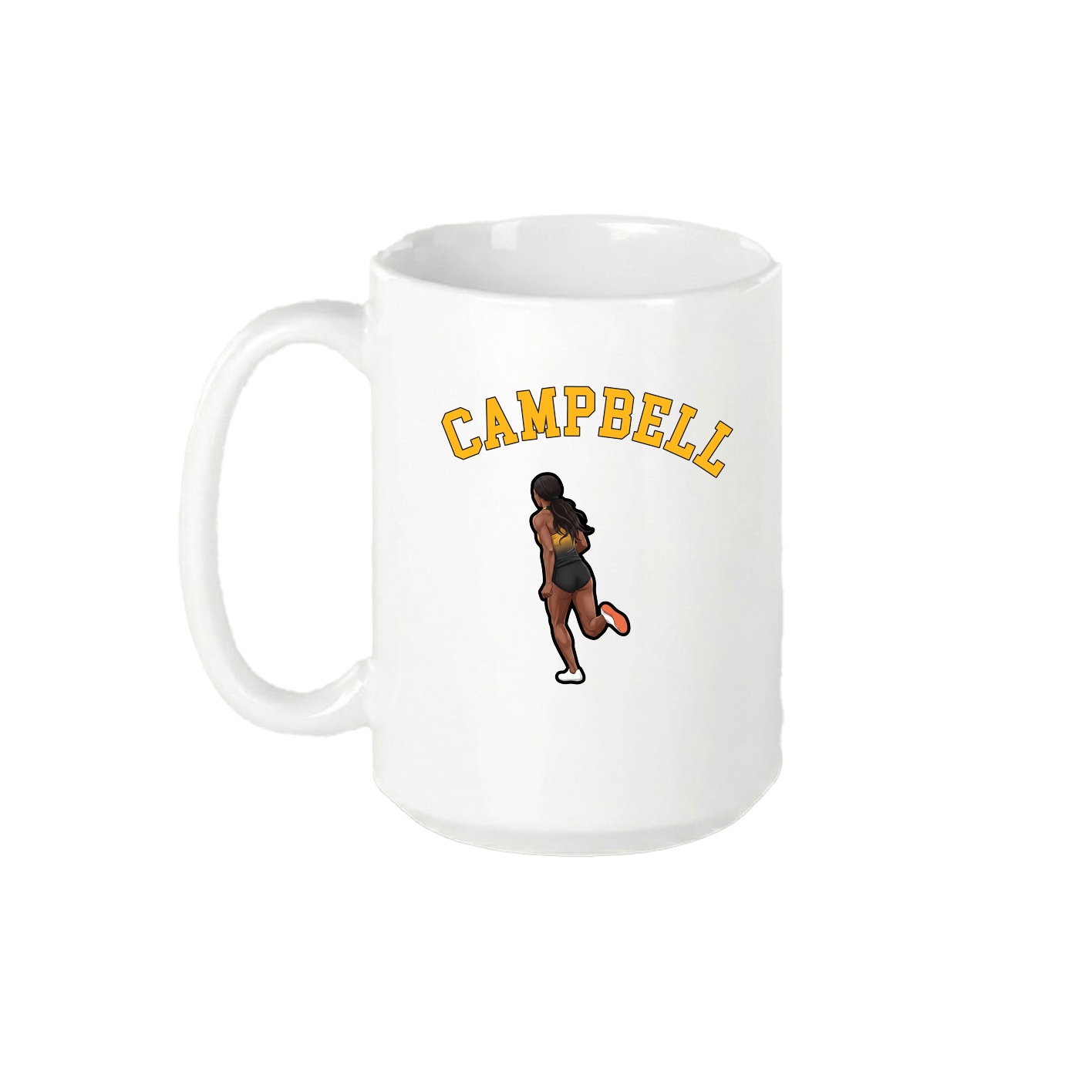 15oz Coffee Mug — Shirsey Arch in White
