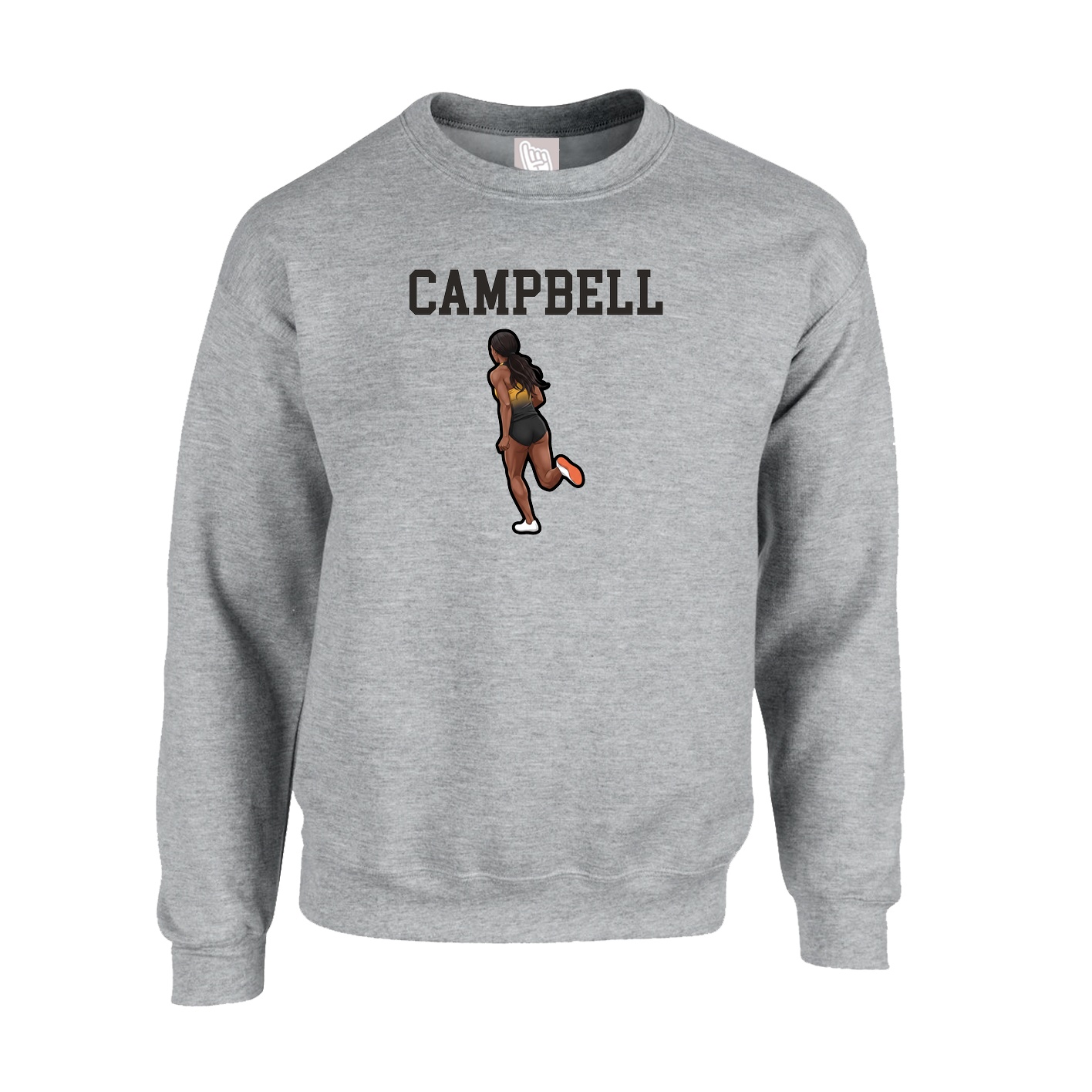 Fleece Crew — Shirsey in Grey