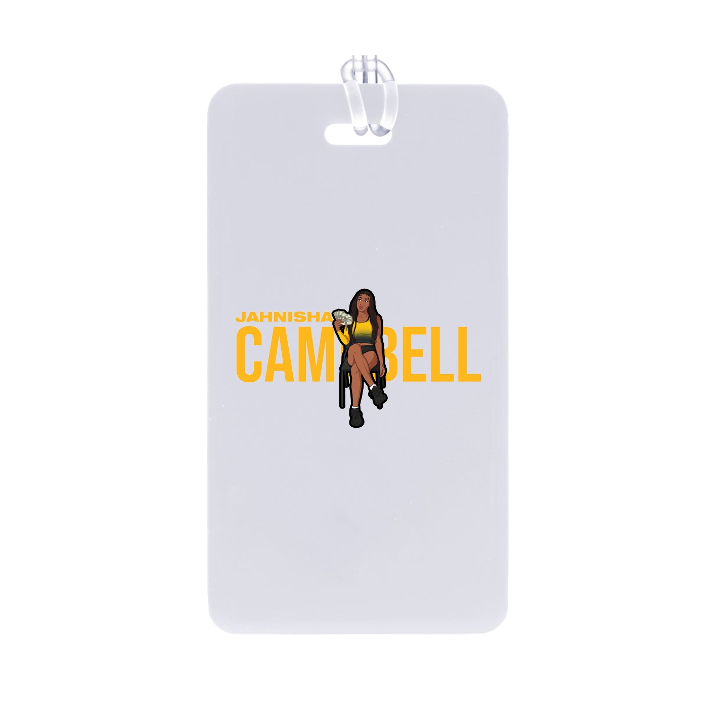 Bag Tag — Player Name in Classic
