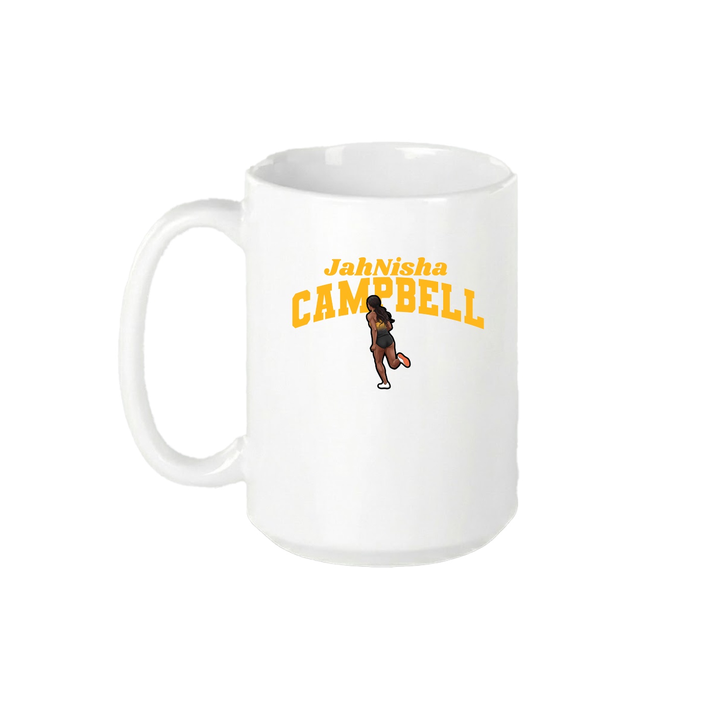 15oz Coffee Mug — Signature Arch in White