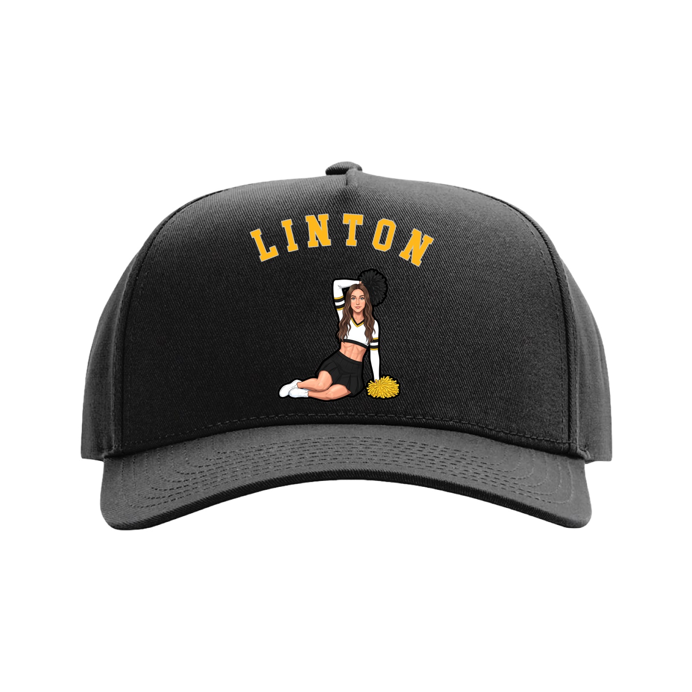 Full Fabric Five-Panel Champ Cap