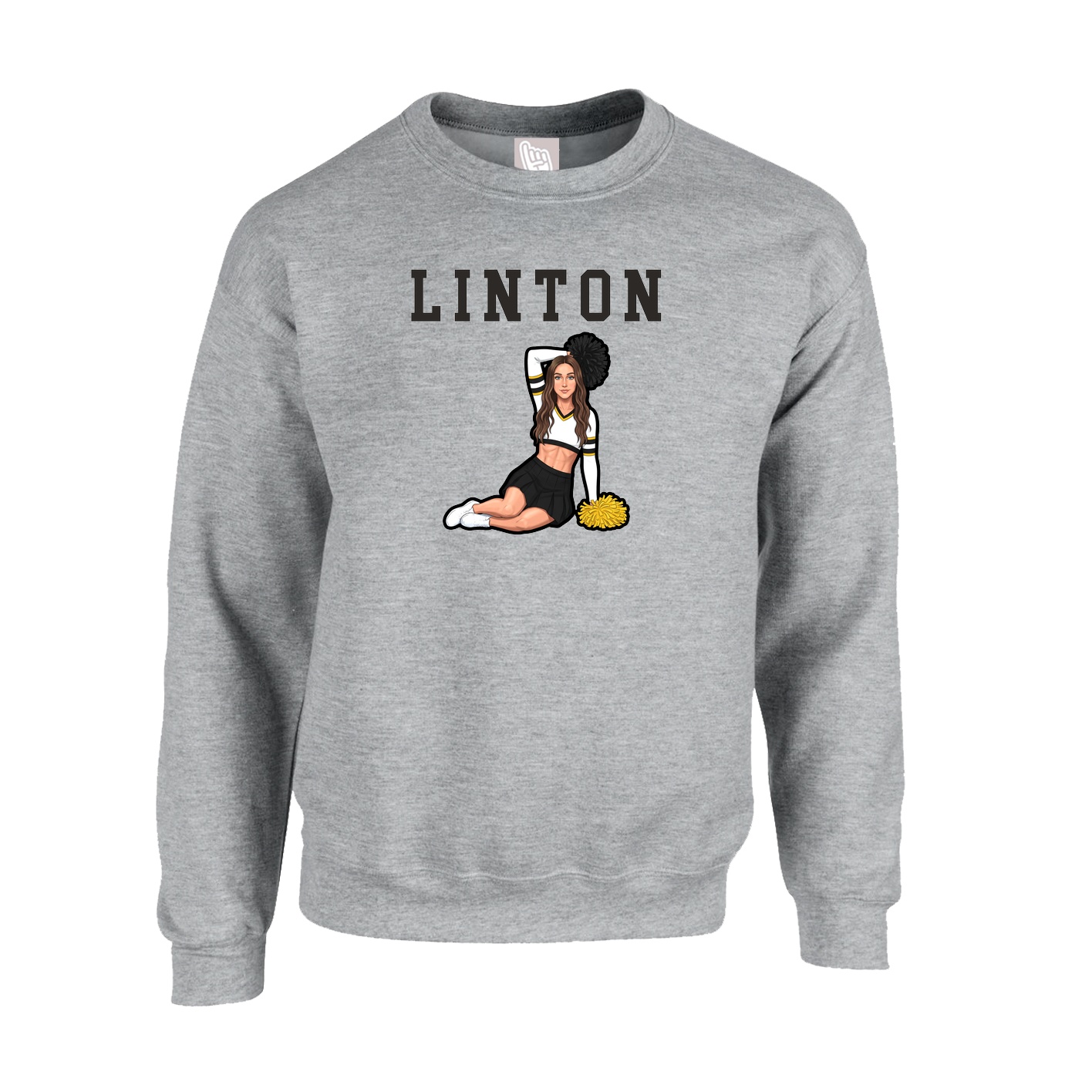 Fleece Crew — Shirsey in Grey