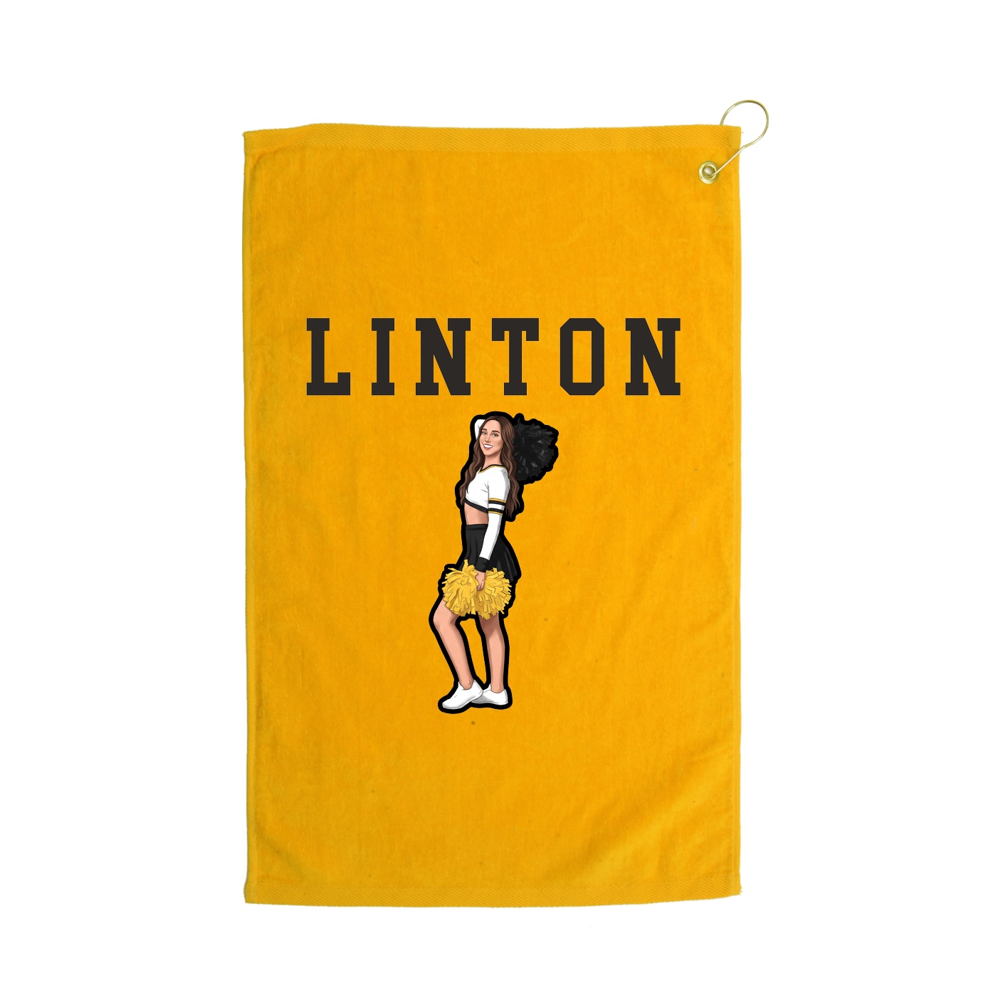 Golf Towel — Shirsey in Gold