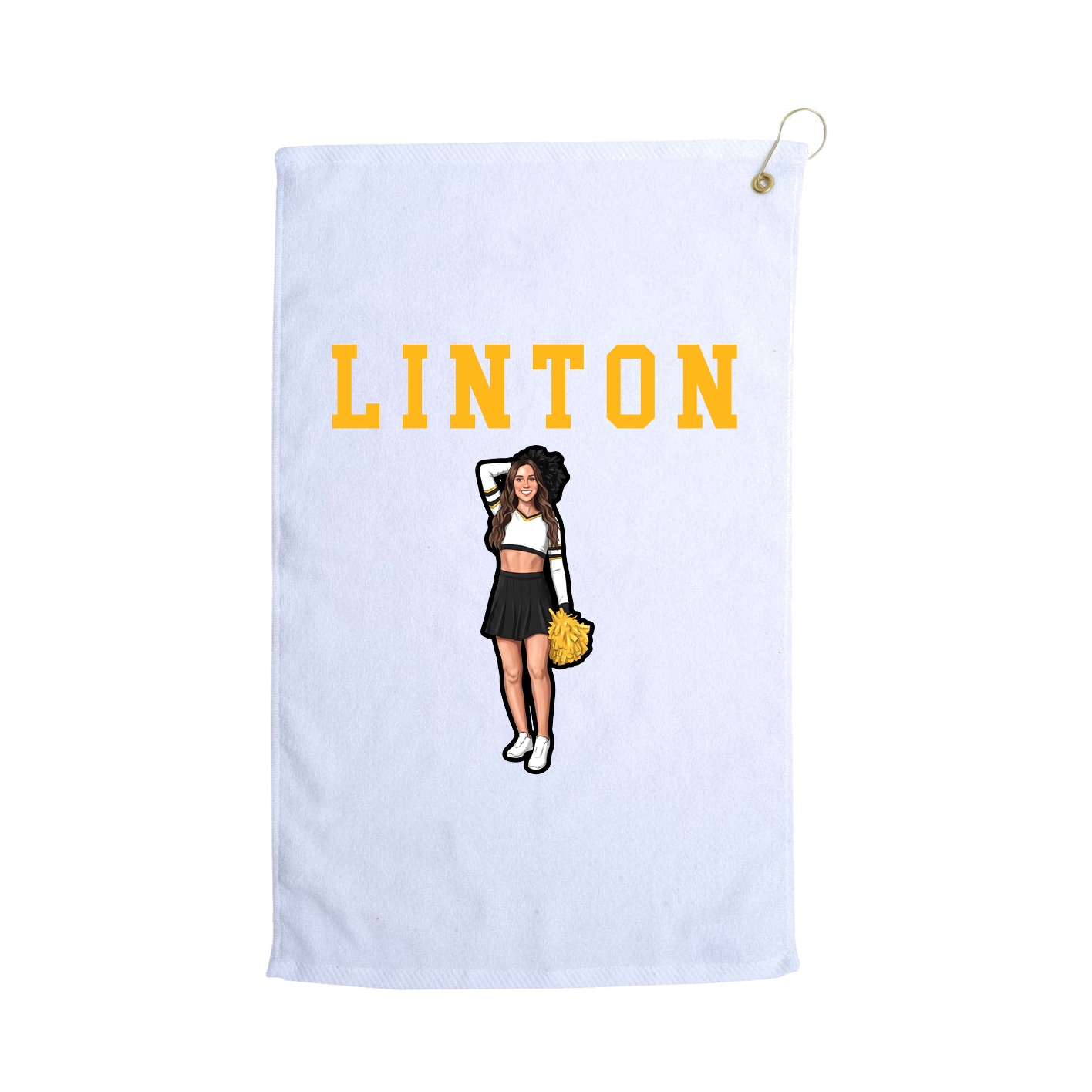 Golf Towel — Shirsey in White