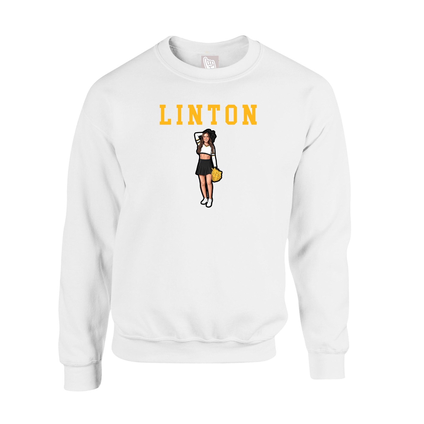 Fleece Crew — Shirsey in White