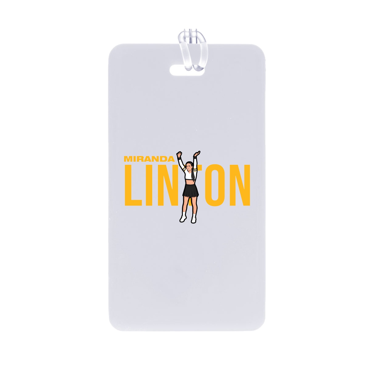 Bag Tag — Player Name in Classic