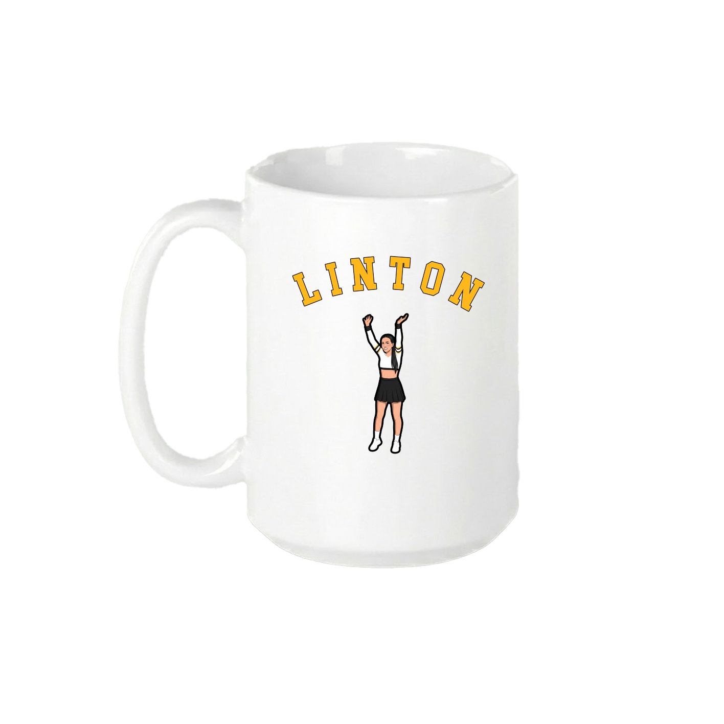 15oz Coffee Mug — Shirsey Arch in White