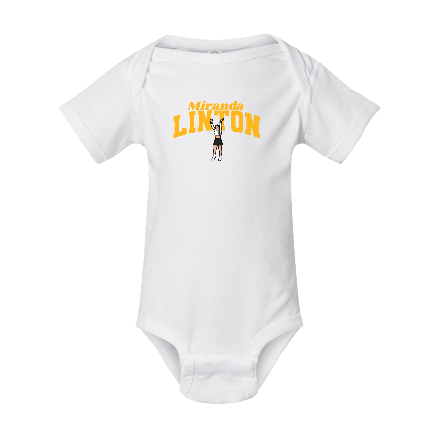 Baby Onesie — Signature Arch in White