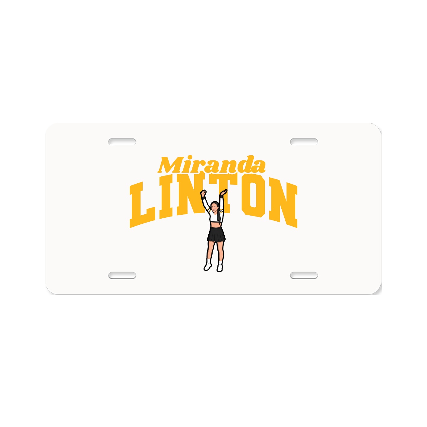 License Plate — Signature Arch in Classic