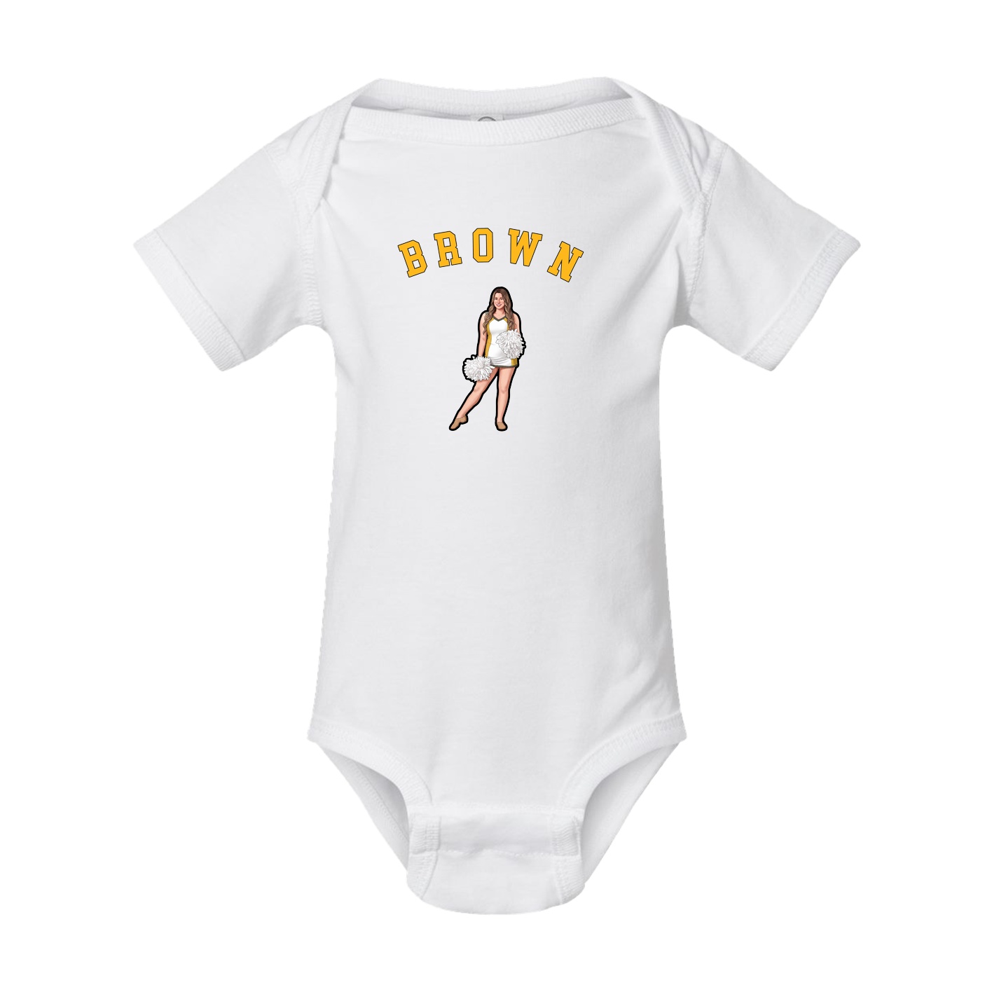 Baby Onesie — Shirsey Arch in White
