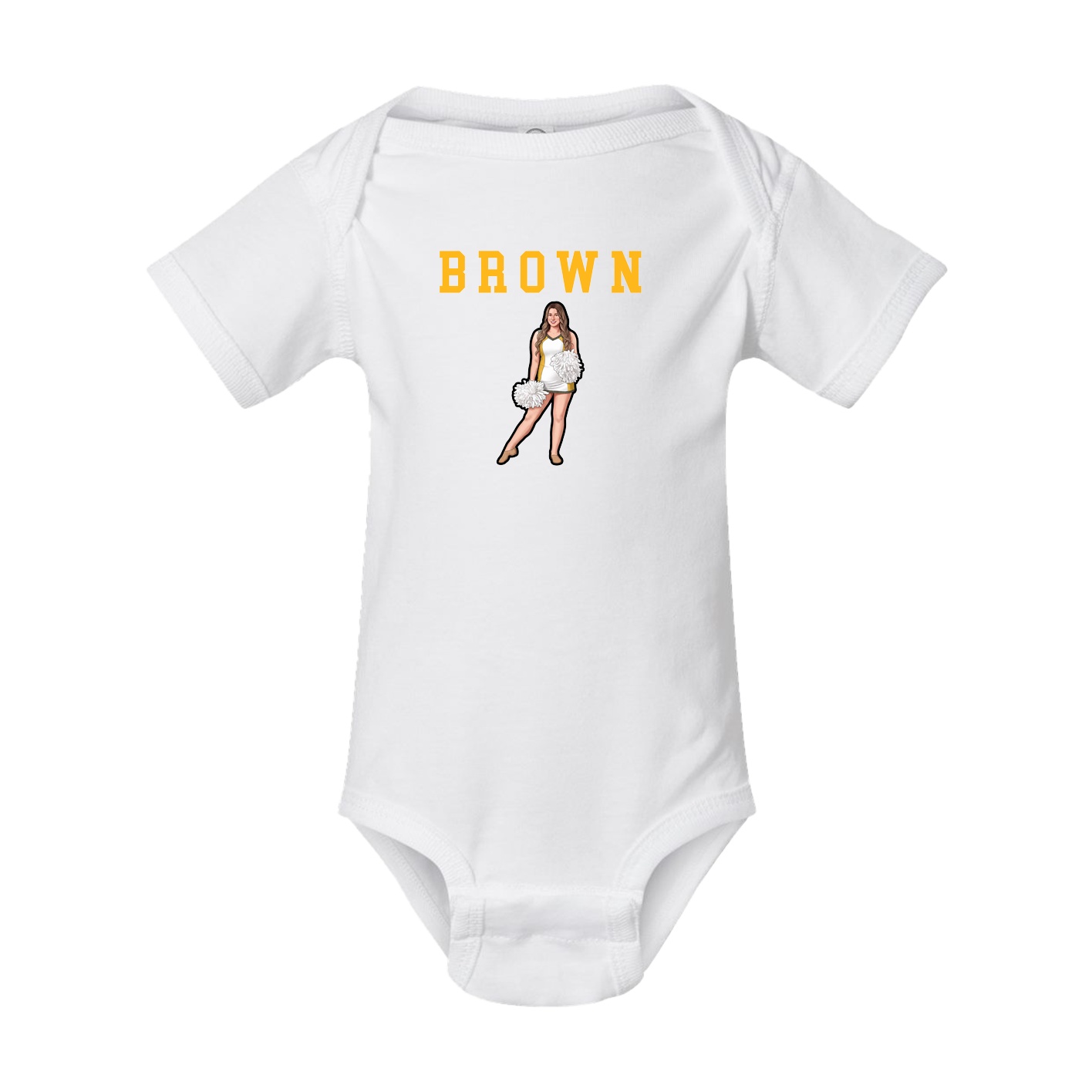 Baby Onesie — Shirsey in White