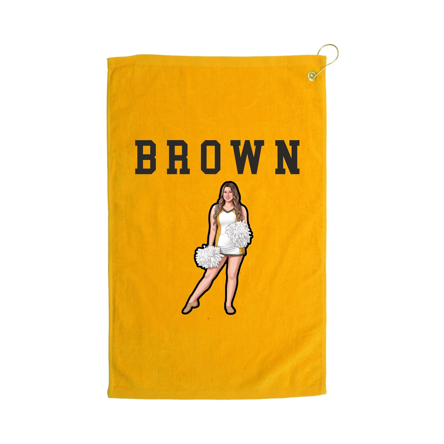 Golf Towel — Shirsey in Gold